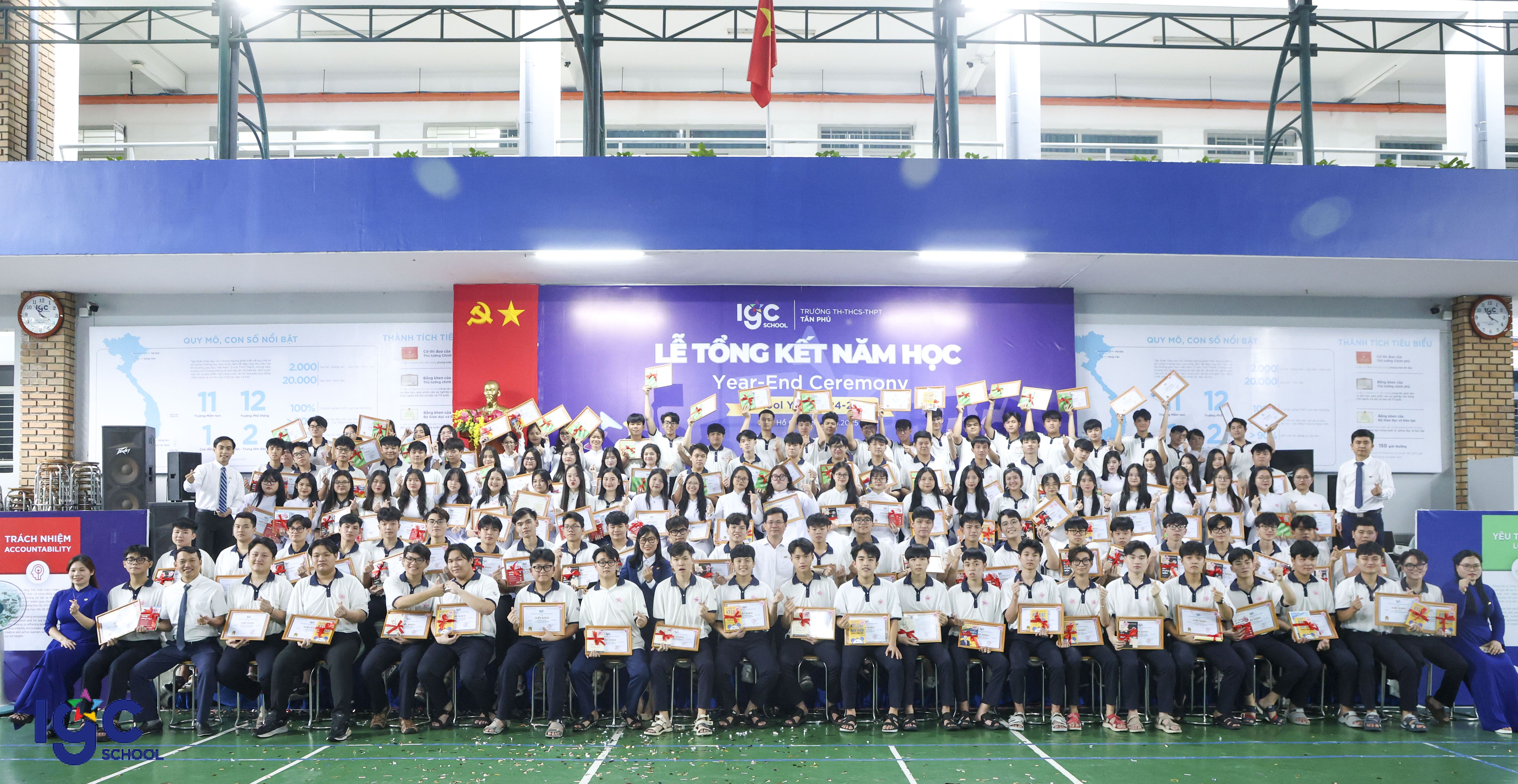 Tưng bừng lễ tổng kết năm học 2024 - 2025