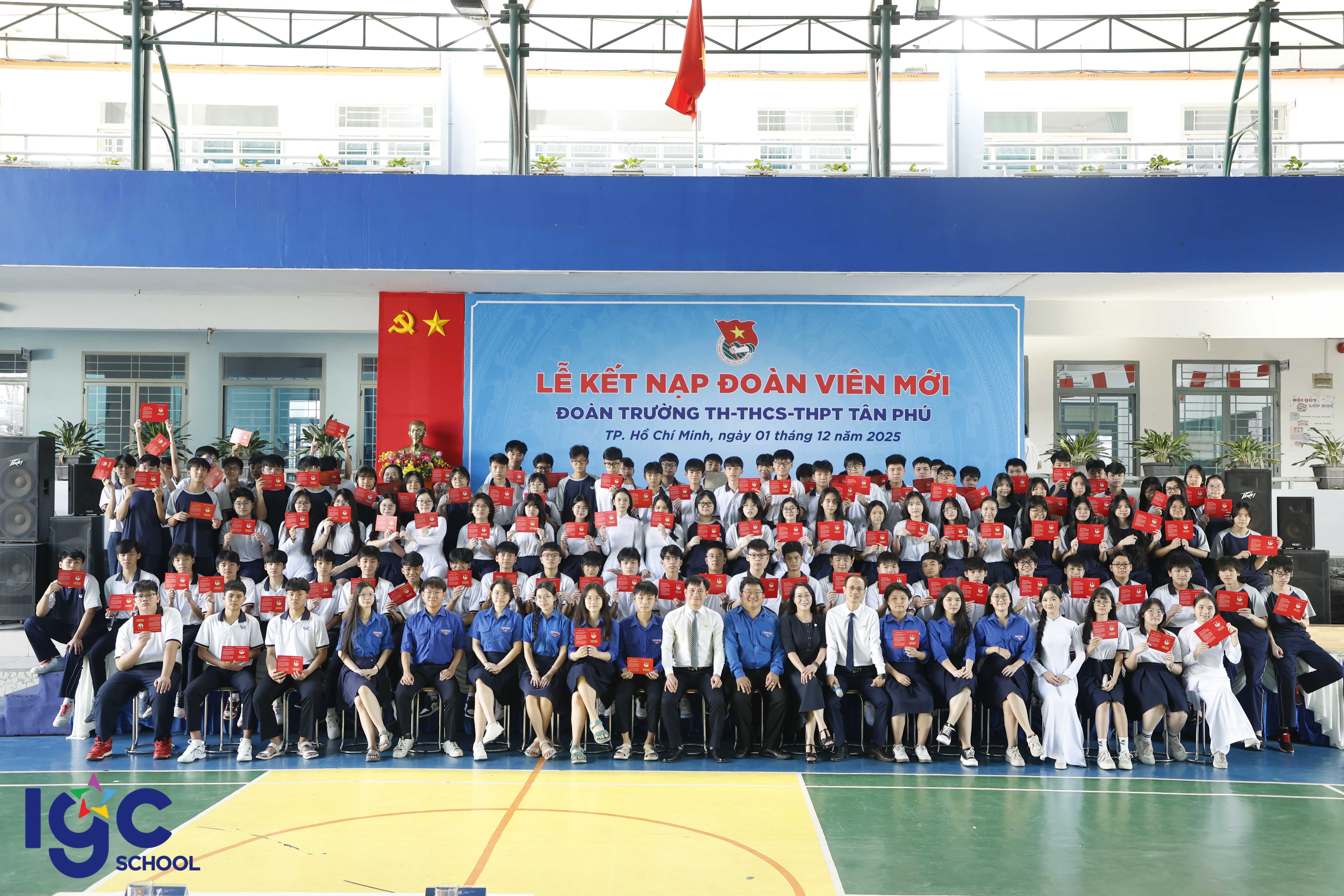 Tuổi trẻ trường Tân Phú: Sẵn sàng tiên phong, khát vọng cống hiến trong kỷ nguyên mới