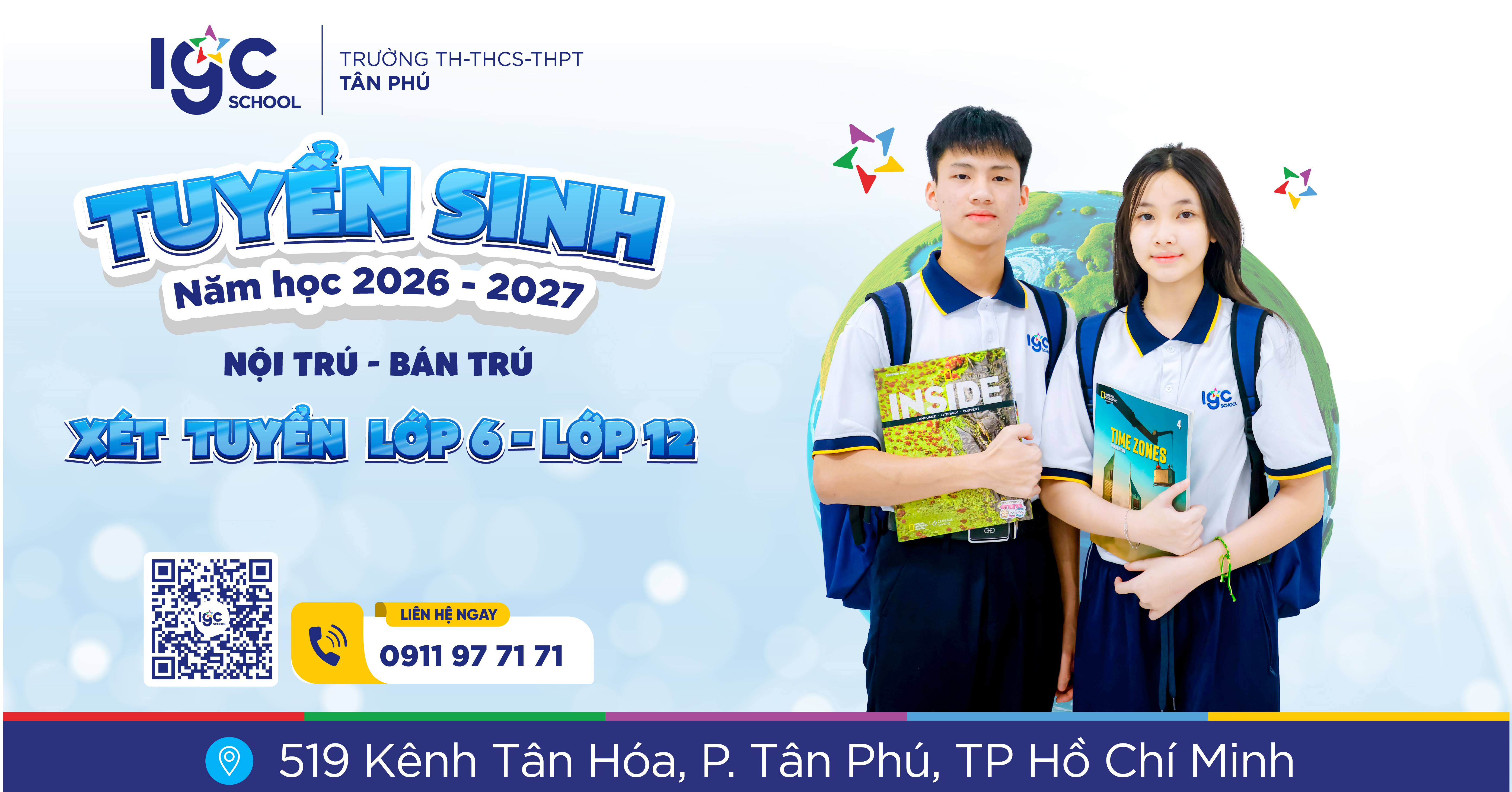 THÔNG TIN TUYỂN SINH NĂM HỌC 2026-2027
