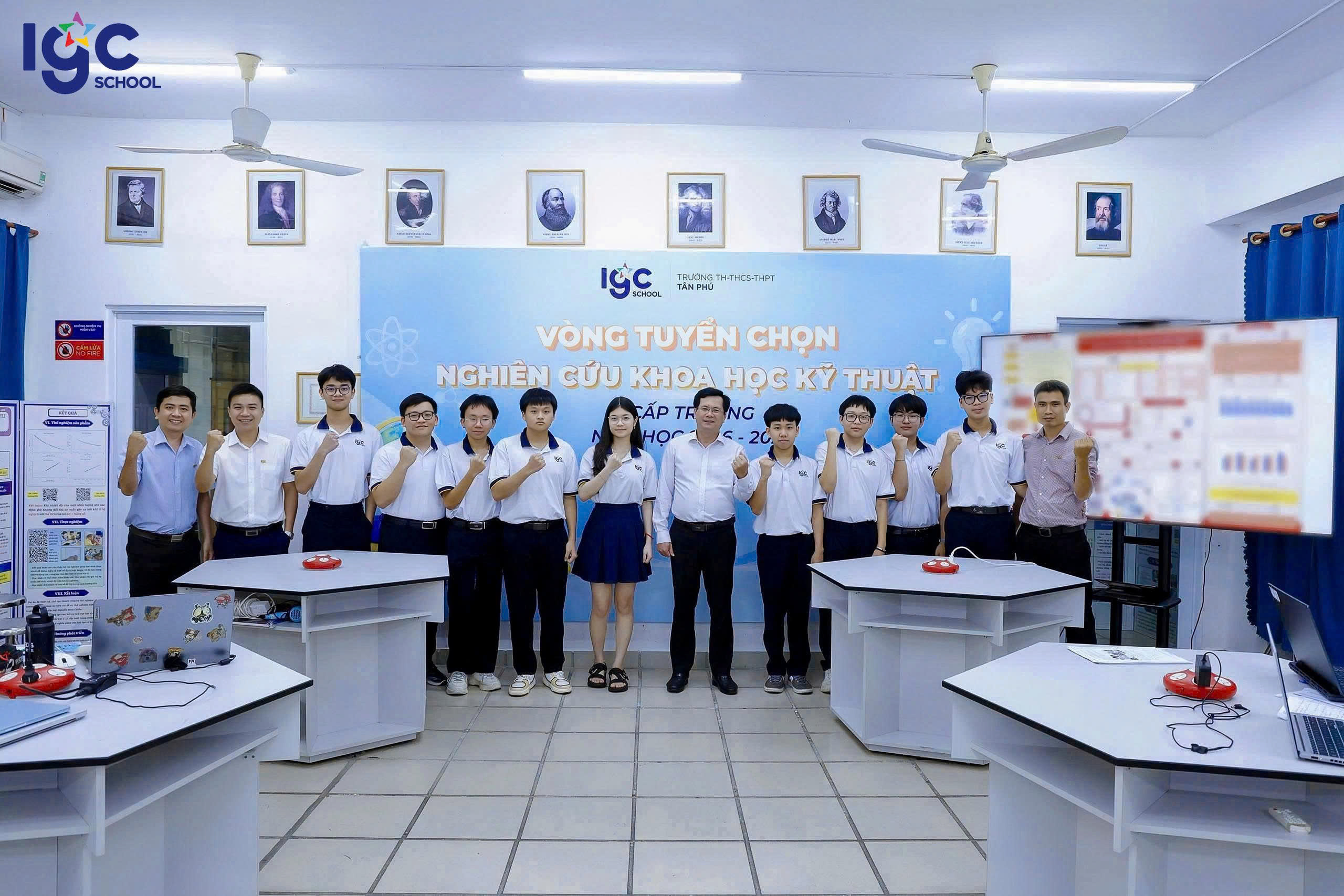 Học sinh Tân Phú khơi nguồn đam mê nghiên cứu, kiến tạo những giá trị từ cuộc thi Nghiên cứu khoa học kỹ thuật