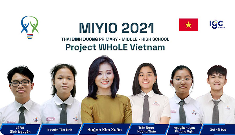 Giải thưởng tại Cuộc thi Quốc tế MIYIO 2021